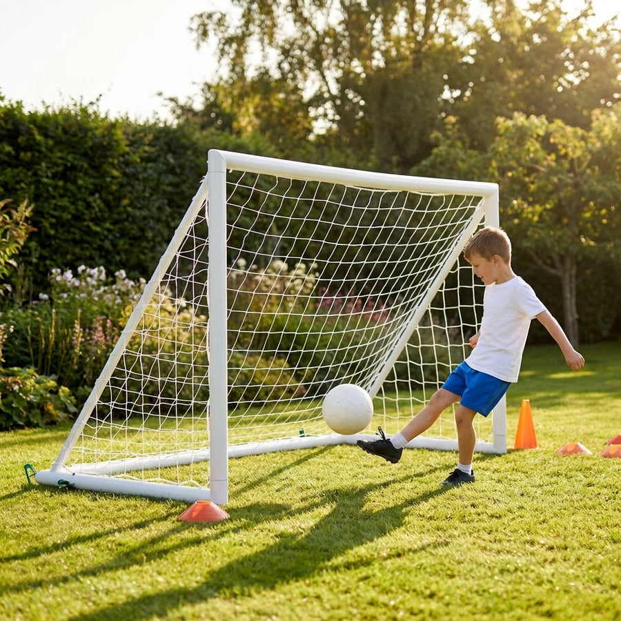 Football Goal Post – 6ft x 4ft – Durable uPVC – Outdoor Fun