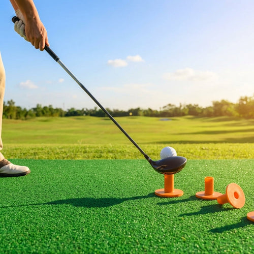 Rubber Driving Range Tees – 70mm – Durable Rubber – Garden & Driving Range