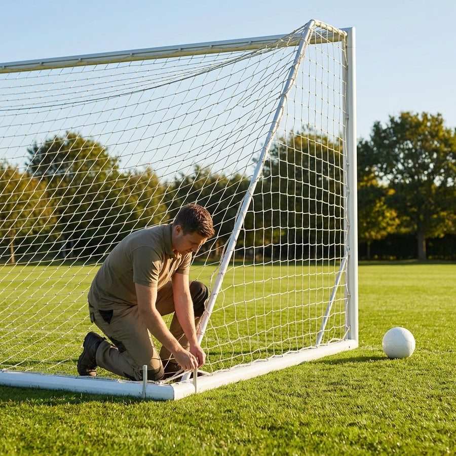 Football Goal Nets – 24 x 8 ft – HDPE Material – Ideal for Clubs & Schools