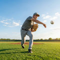 9-inch white recreational baseballs with synthetic leather - product detail