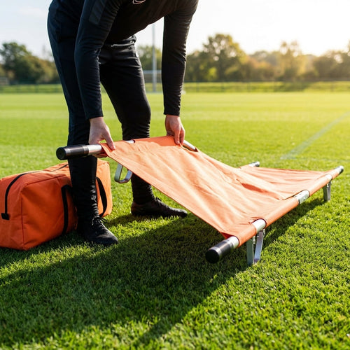 Folding Aluminium Stretcher – Lightweight – Emergency Rescue – Sports Field