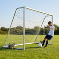 Aluminium football goal 8x5ft for junior sports