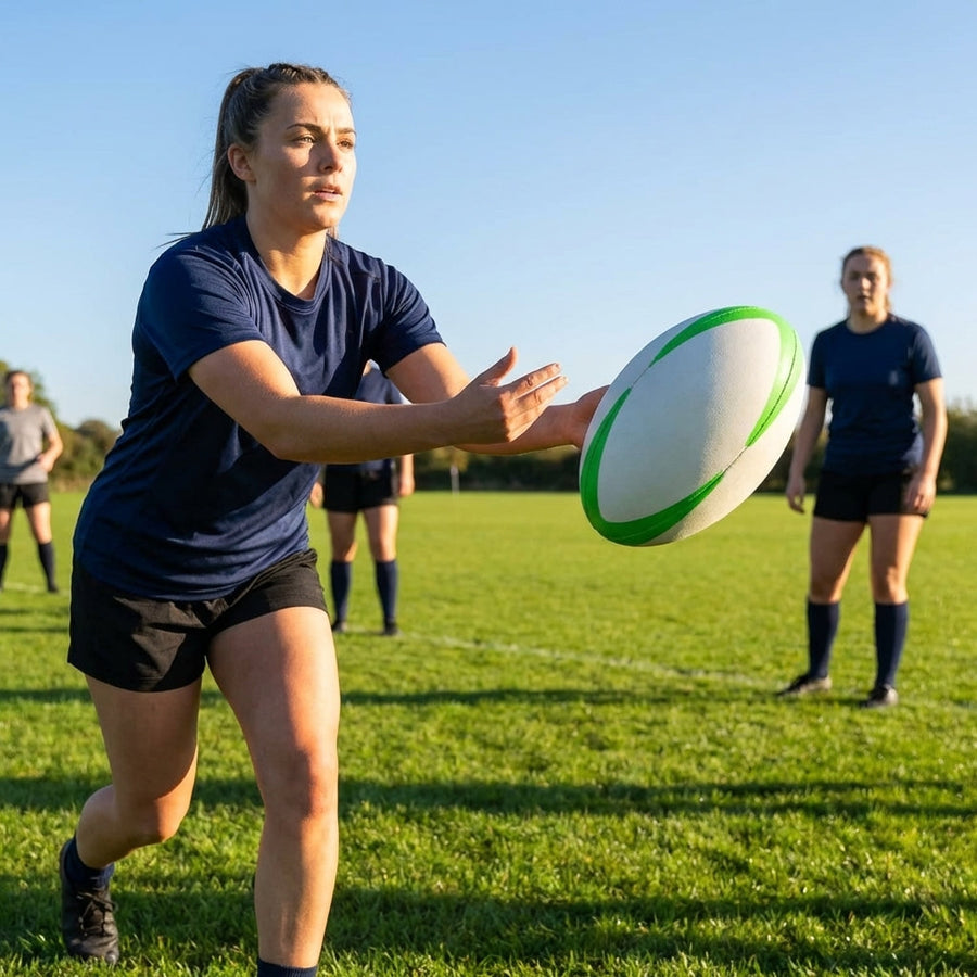 Rugby Training Ball – Sizes 2, 3, 4, 5 – Synthetic Latex – Sports Clubs