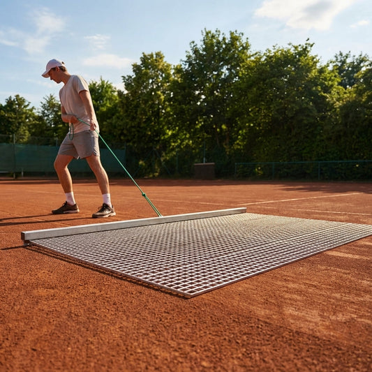 Aluminium Tennis Court Drag Mat for Clay Courts - product detail