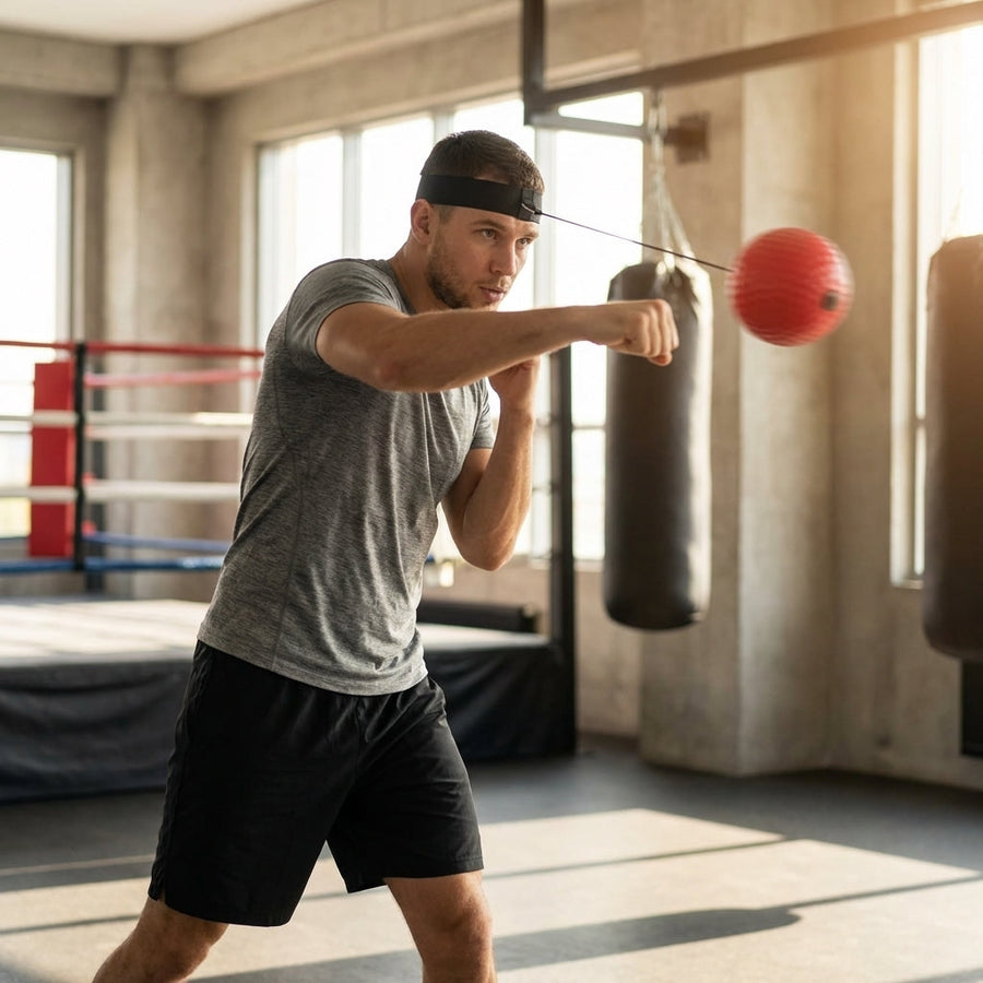 Boxing Reflex Ball – Adjustable Strap – Lightweight Training Tool – Combat Sports