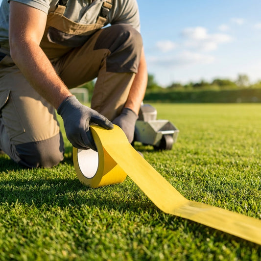 Heavy Duty Line Marking Tape in vibrant colours for indoor and outdoor use - product detail