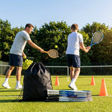 Tennis racket and bag set with aluminium rackets for coaches and players - product detail
