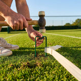 Tennis Net M-Peg for grass courts in traditional green - product detail
