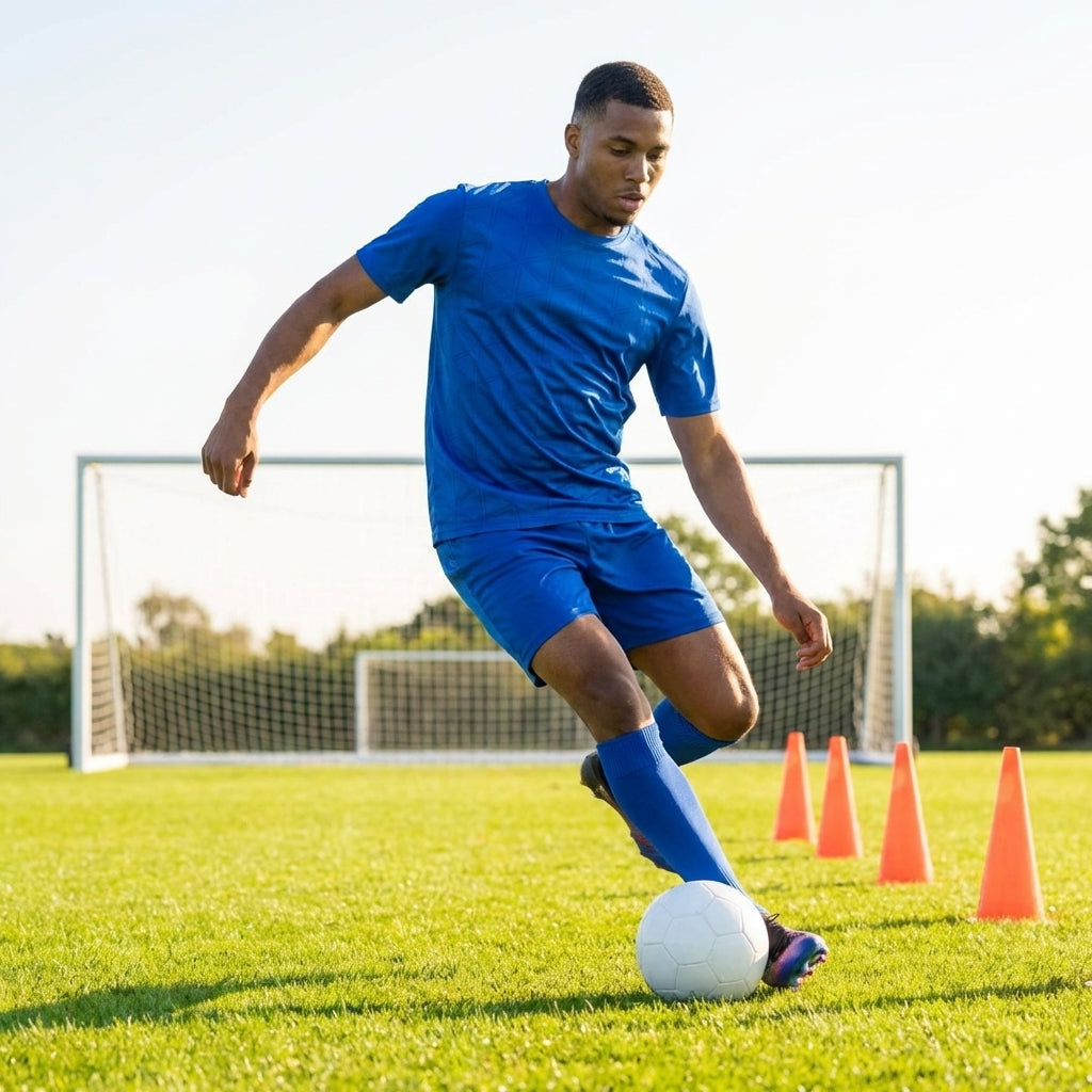 Men’s Short Sleeve Football Kit in various colours, football attire - product detail