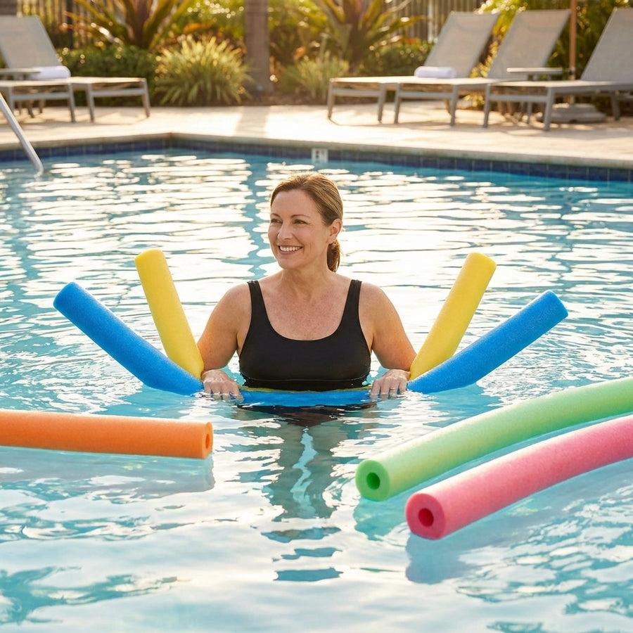 Swimming Pool Noodles – 145cm – EVA Foam – Aquatic Exercise Aid