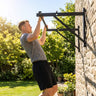Wall Mounted Pull Up Bar – Black – Heavy-Duty Steel – Home & Garage Gym
