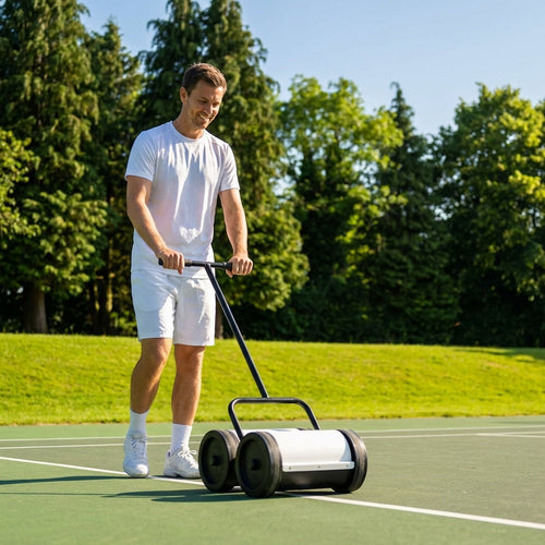 Tennis Court Line Sweeper – Lightweight – Durable PVC – Outdoor Use