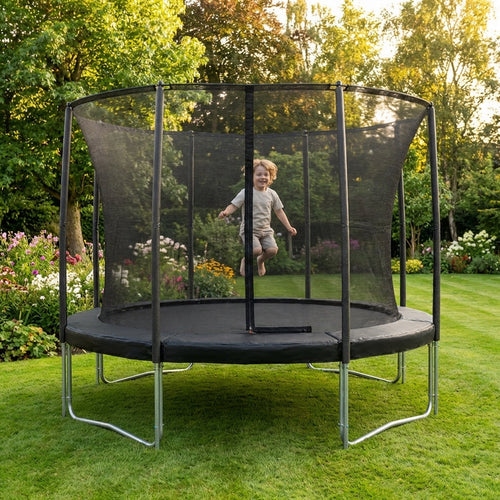 Garden Trampolines – Multiple Sizes – Galvanised Steel – Outdoor Fun