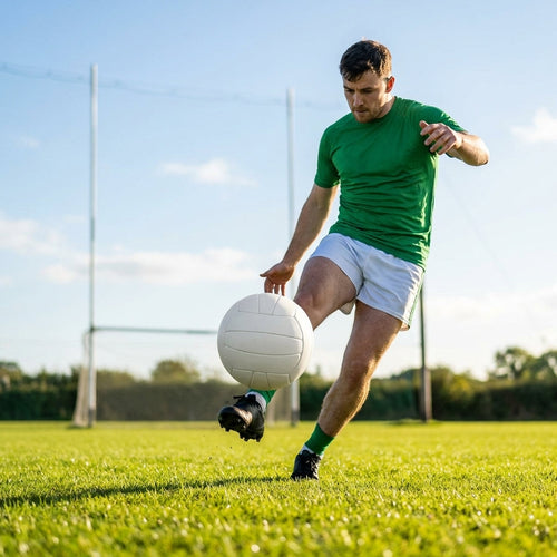GAA Gaelic Football – Size 4 or 5 – High-Grade Rubber – Match Use