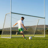 Steel Gaelic Football & Hurling Goal with 42mm Galvanised Frame