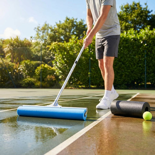 Tennis Court Squeegee Rollers – 88cm – PU Foam & PVA – Court Maintenance