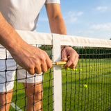 Brass tennis net swivel adjuster for outdoor courts - product detail