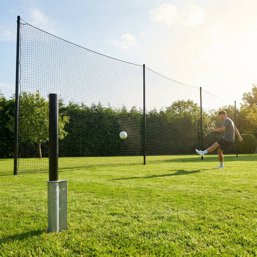 Ball Stop Netting – 12ft High – Galvanised Steel – Sports Clubs & Gardens