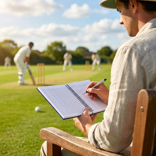Cricket Scorebook – A4 – Soft Cover Ring-Bound – Club and School Use