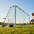 12ft x 6ft aluminium football goal for mini-soccer - product detail