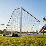 12ft x 6ft aluminium football goal for mini-soccer - product detail