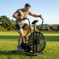 Air Resistance Bike with steel frame for home and gym use