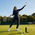 Women's quarter zip tracksuit top made from polyester - product detail