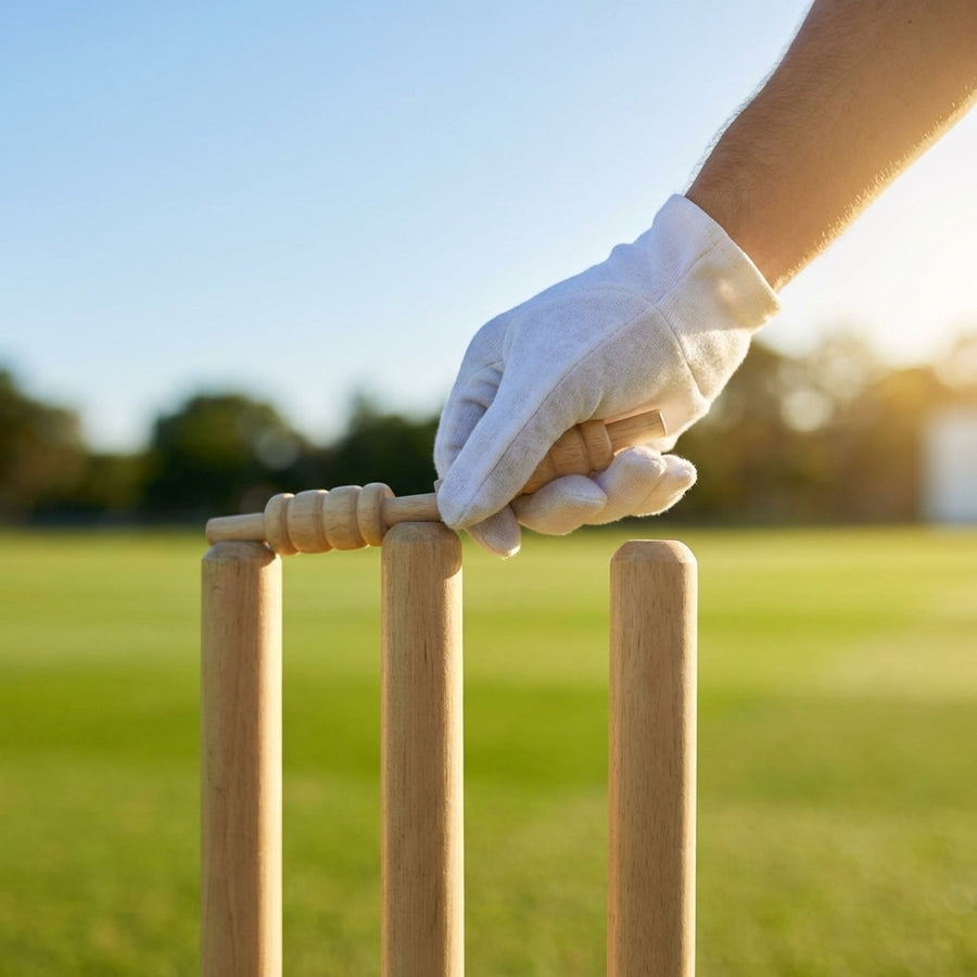 Wooden Cricket Bails – Club & Pro Grade – Hardwood & Ash Wood – Indoor & Outdoor Use