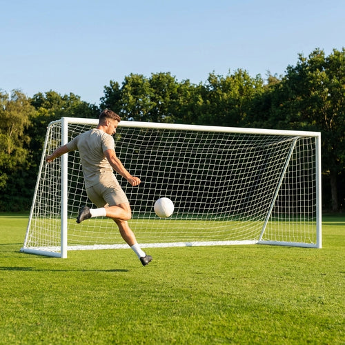 Football Goal Post – 8ft x 4ft – High-Strength uPVC – Backyard & Garden