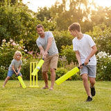 Garden Cricket Bat in Fluro Yellow for family use - product detail