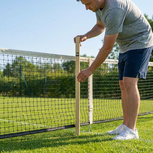 Tennis Net Measuring Stick – Wood – ITF Regulation Height – Court Use