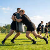 Rugby contact pad for training in vibrant yellow and black - product detail