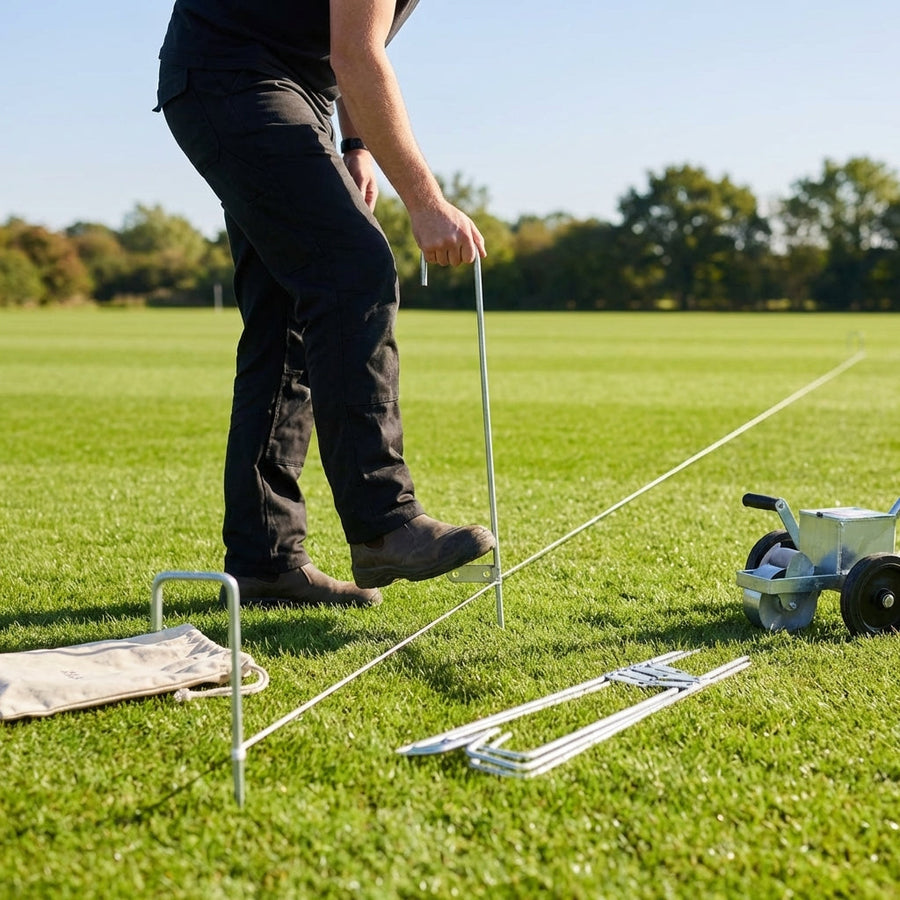 Steel Line Marking Stakes – 2ft – Galvanised Steel – Sports Fields