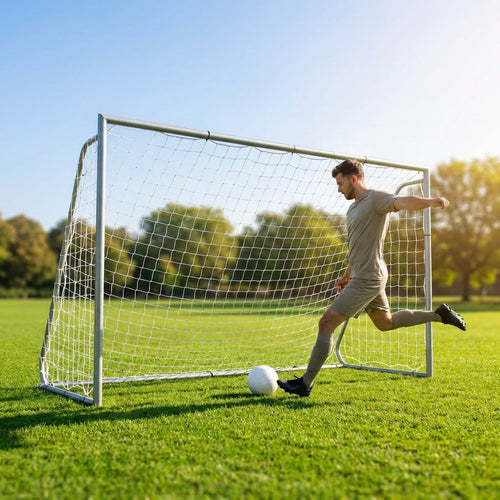 Football Goal – 8x6 ft – Aluminium – Outdoor Sports