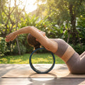 Yoga Wheel – 32cm Blue – ABS & TPE Foam – Indoor/Outdoor Use image 1