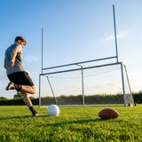 Steel Combination Goal Posts with HDPE Net for Garden Training - product detail