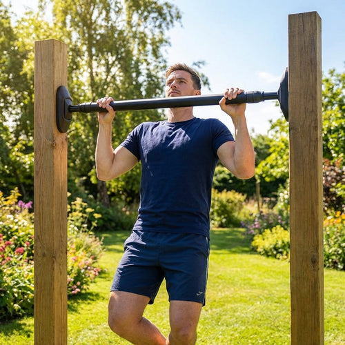 Adjustable Doorway Pull Up Bar – 3 Size Options – Stainless Steel – Home Gym