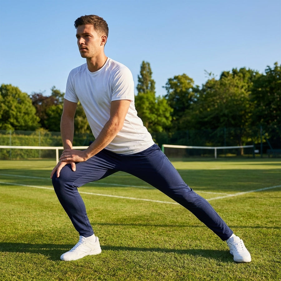 Men's Tracksuit Bottoms – Various Sizes – Lightweight Polyester – Sportswear