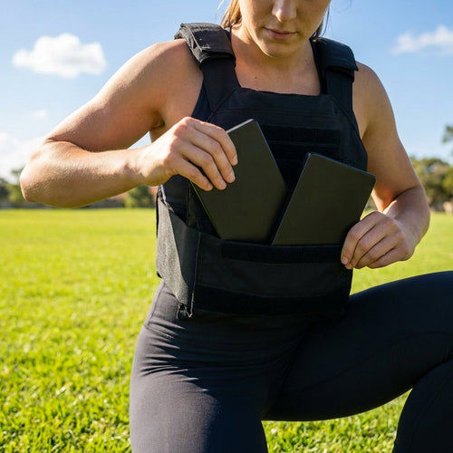 Weighted Vest Plates – 1.75kg-5.5kg – Steel – Fitness Training