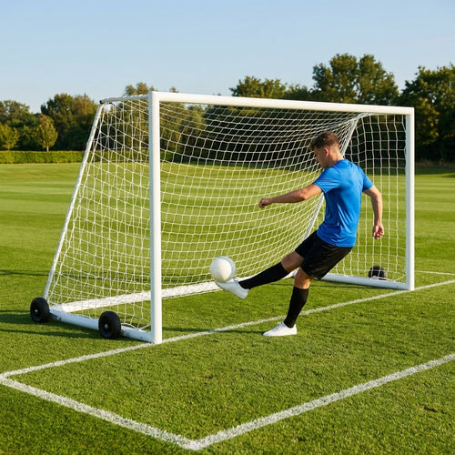 Freestanding Futsal Football Goal – 3m x 2m – Aluminium – Indoor/Outdoor Use