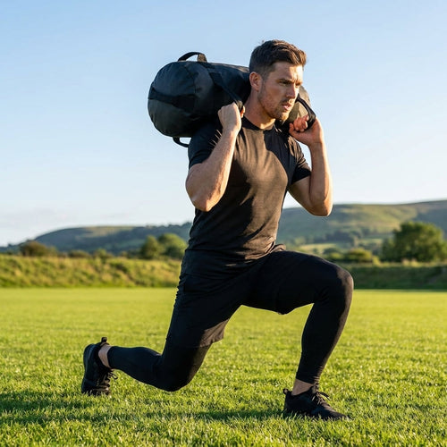 Fitness Sandbag – Adjustable Weight 20kg – PVC Polyester – Home & Gym