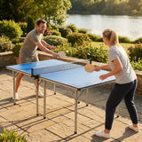 Table Tennis Table with aluminium frame, 6ft x 3ft size - product detail