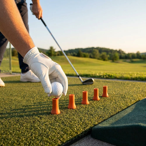 Rubber Golf Driving Range Tees – 35mm – Durable Rubber – Home & Range Use