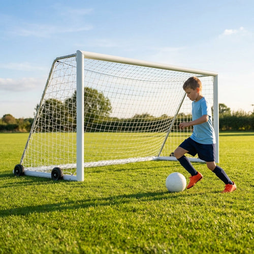 Football Goal – 8ft x 4ft – Aluminium – Junior Matches