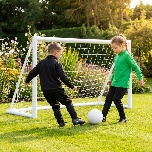 Garden Football – Traditional White – Durable Outer Skin – Recreational Use