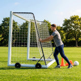 16x6ft aluminium football goal for youth matches