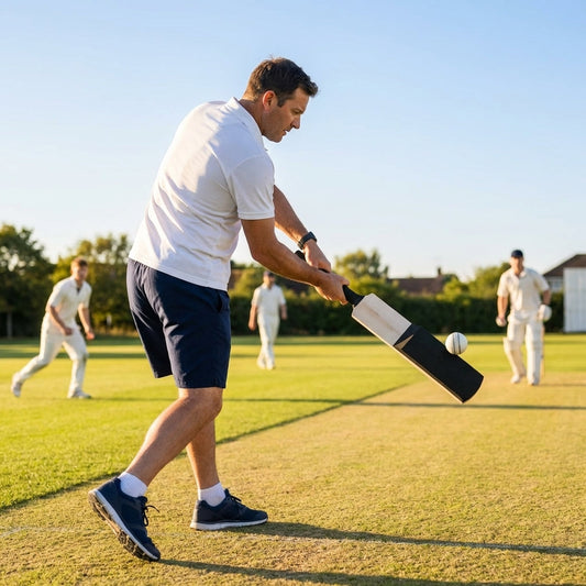 Dual-sided cricket catching bat for slip and boundary drills - product detail