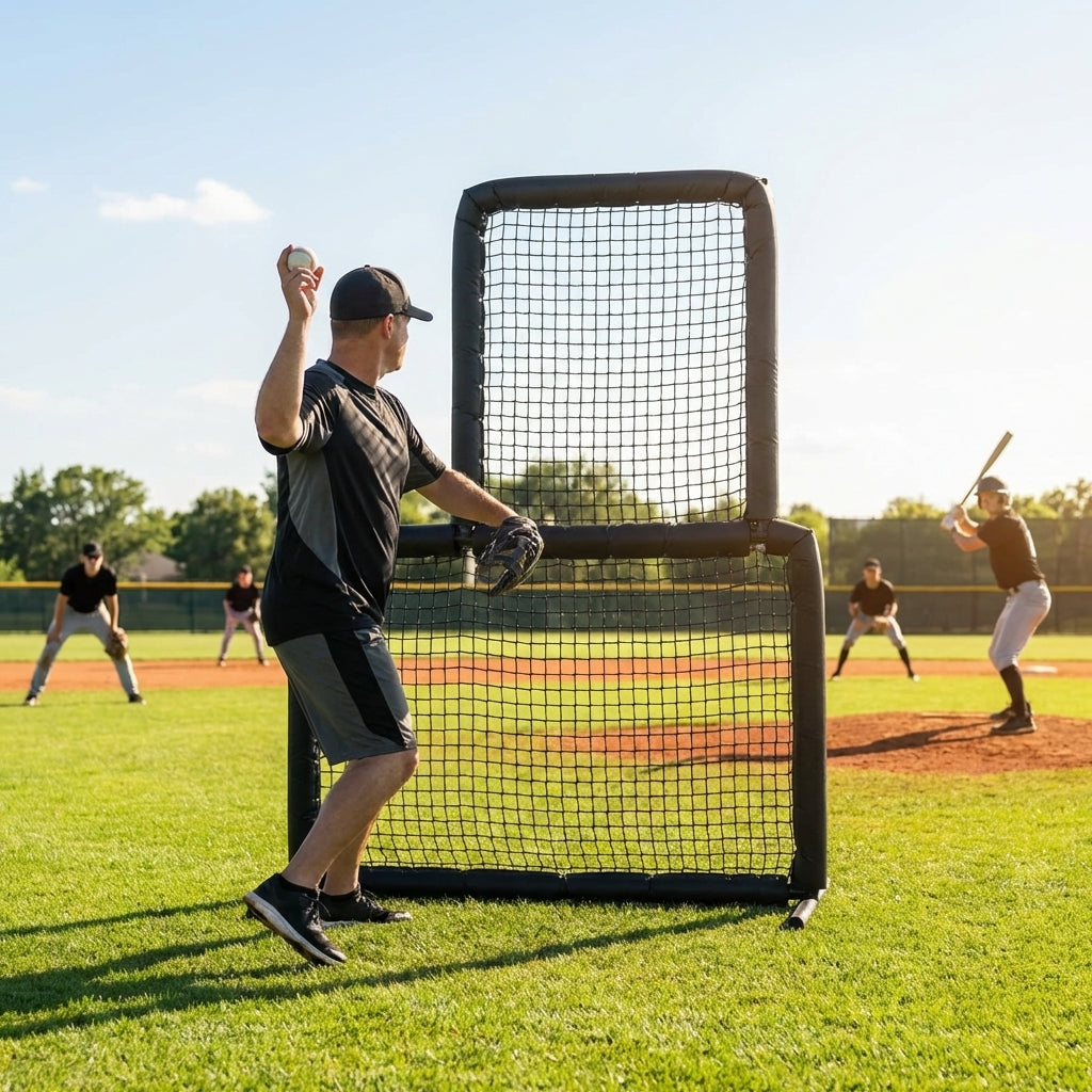 Baseball Short-Toss Screen Net for Training - product detail