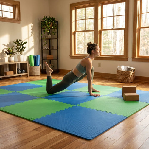 Interlocking Foam Mats – Multicolour – EVA Foam – Indoor & Outdoor Use