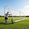 Aluminium Football Goal – 12ft x 4ft – Reinforced Aluminium – 5-a-Side Use